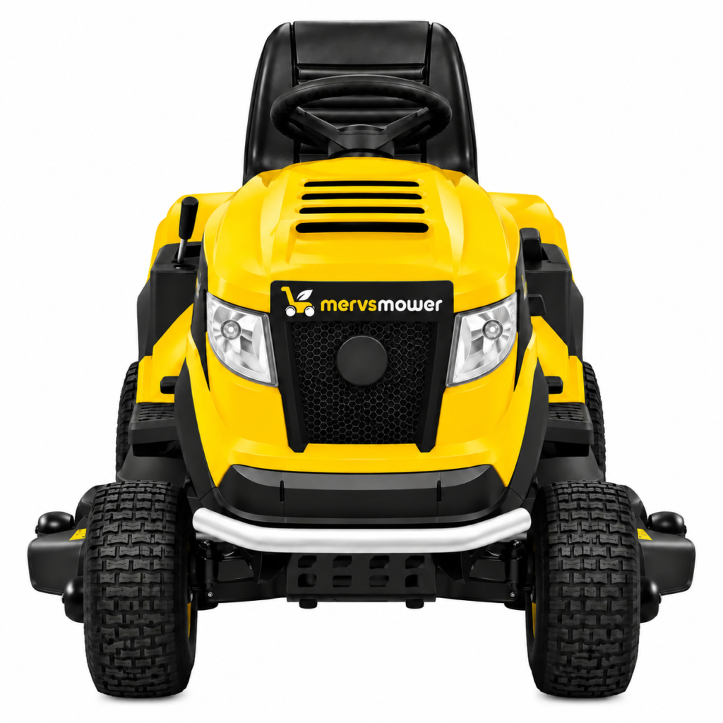 Lawn Tractor with Rear Collector